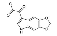 5,6-methylenedioxyindole-3-glyoxyl chloride
