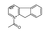1-(9H-indeno[2,1-b]pyridin-1-ium-1-yl)ethanone,chloride