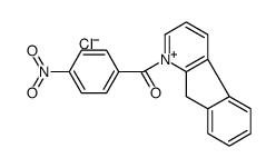 9H-indeno[2,1-b]pyridin-1-ium-1-yl-(4-nitrophenyl)methanone,chloride