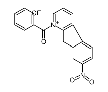 (7-nitro-9H-indeno[2,1-b]pyridin-1-ium-1-yl)-phenylmethanone,chloride