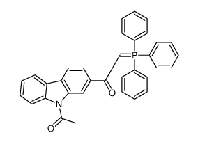 1-(9-acetylcarbazol-2-yl)-2-(triphenyl-λ5-phosphanylidene)ethanone