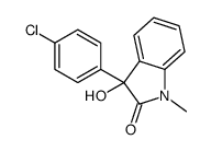 3-(4-chlorophenyl)-3-hydroxy-1-methylindol-2-one