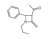 (3R,4R)-3-acetyl-4-phenyl-1-propylazetidin-2-one
