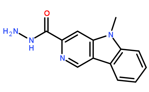 5-甲基-5H-吡啶并[4,3-b]吲哚-3-羧酸肼