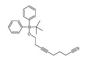 8-[tert-butyl(diphenyl)silyl]oxyoct-5-ynenitrile