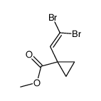methyl 1-(2,2-dibromoethenyl)cyclopropane-1-carboxylate