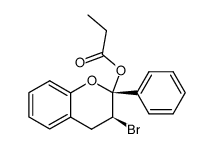 2,3-cis-3-bromo-2-propionyloxyflavan