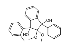 2,2-dimethoxy-1,3-bis(2-methylphenyl)indene-1,3-diol