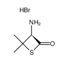 (3R)-3-amino-4,4-dimethylthietan-2-one hydrobromide