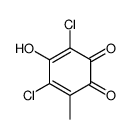 3,5-dichloro-4-hydroxy-6-methylcyclohexa-3,5-diene-1,2-dione
