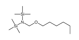 1-hexoxy-N,N-bis(trimethylsilyl)methanamine