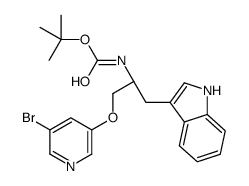 (S) - (1 - ((5-溴吡啶-3-基)氧基)-3-(1H-吲哚-3-基)丙-2-基)氨基甲酸