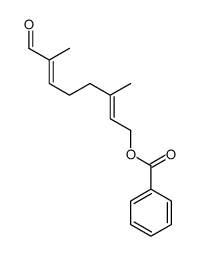 (3,7-dimethyl-8-oxoocta-2,6-dienyl) benzoate