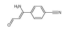 3-amino-3-(p-cyanophenyl)-2-propenal