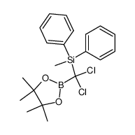 [(4,4,5,5-tetramethyl-1,3,2-dioxaborolan-2-yl)dichloromethyl]methyldiphenylsilane