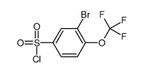 3-Bromo-4-(trifluoromethoxy)benzenesulfonyl chloride