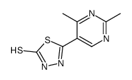 5-(2,4-dimethylpyrimidin-5-yl)-3H-1,3,4-thiadiazole-2-thione
