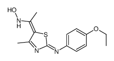 N-[1-[2-(4-ethoxyphenyl)imino-4-methyl-1,3-thiazol-5-ylidene]ethyl]hydroxylamine