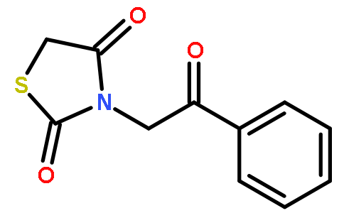 3-(2-氧代-2-苯基乙基)-1,3-噻唑烷-2,4-二酮