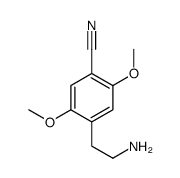 4-(2-aminoethyl)-2,5-dimethoxybenzonitrile