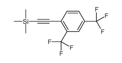 2-[2,4-bis(trifluoromethyl)phenyl]ethynyl-trimethylsilane