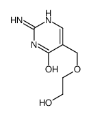 2-amino-5-(2-hydroxyethoxymethyl)-1H-pyrimidin-6-one