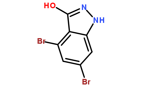 4，6-二溴-3-羟基(1H)吲唑