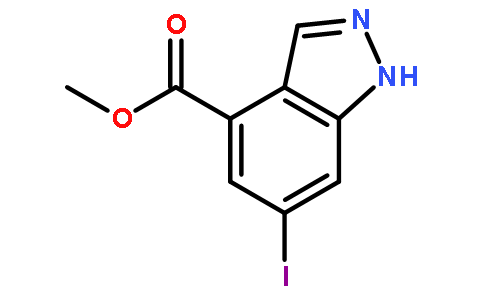 6-碘-1H-吲唑-4-羧酸甲酯