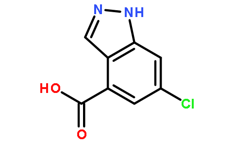 6-氯-1H-吲唑-4-羧酸