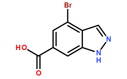 4-溴-1H-吲唑-6-羧酸