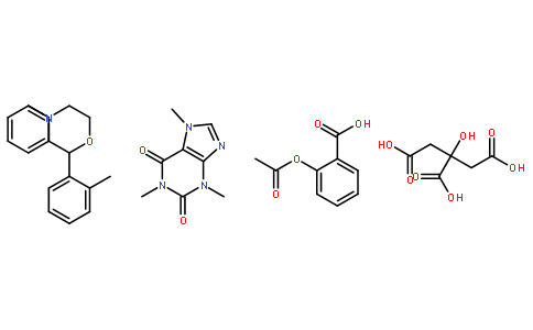 2-(乙酰氧基)苯甲酸和 3,7-二氫-1,3,7-三甲基-1h-嘌呤-2,6-二酮和 n