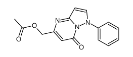 (7-oxo-1-phenylpyrazolo[1,5-a]pyrimidin-5-yl)methyl acetate