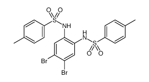 N-(4,5-Dibromo-2-([(4-methylphenyl)sulfonyl]amino)phenyl)-4-methylbenzenesulfonamide