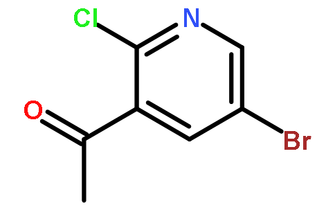 1-(5-溴-2-氯吡啶-3-基)乙酮