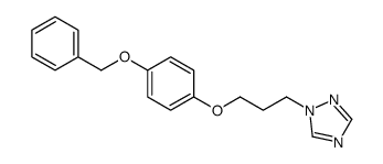 1-[3-(4-phenylmethoxyphenoxy)propyl]-1,2,4-triazole
