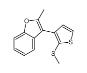 2-methyl-3-(2-methylsulfanylthiophen-3-yl)-1-benzofuran