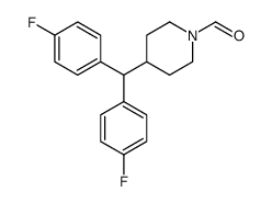 4-[bis(4-fluorophenyl)methyl]piperidine-1-carbaldehyde