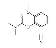 O-(2-cyano-6-methoxyphenyl) N,N-dimethylcarbamothioate
