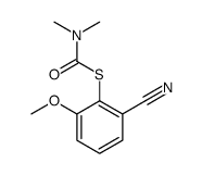 S-(2-cyano-6-methoxyphenyl) N,N-dimethylcarbamothioate