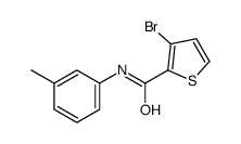 3-bromo-N-(3-methylphenyl)thiophene-2-carboxamide