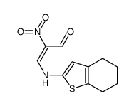 2-nitro-3-(4,5,6,7-tetrahydro-1-benzothiophen-2-ylamino)prop-2-enal