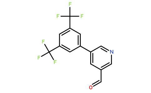 5-[3,5-雙(三氟甲基)苯基]-3-吡啶甲醛