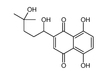 2-(1,4-dihydroxy-4-methylpentyl)-5,8-dihydroxynaphthalene-1,4-dione