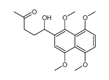 5-hydroxy-5-(1,4,5,8-tetramethoxynaphthalen-2-yl)pentan-2-one