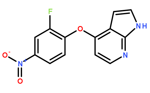 4-(2-氟-4-硝基苯氧基)-1H-吡咯并[2,3-B]吡啶