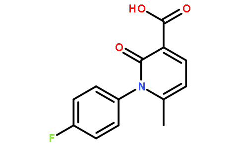 1-(4-fluorophenyl)-6-methyl-2-oxopyridine-3-carboxylic acid
