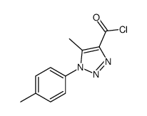 5-methyl-1-(4-methylphenyl)triazole-4-carbonyl chloride