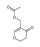 (4-oxo-2,3-dihydropyran-5-yl)methyl acetate