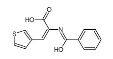 2-benzamido-3-thiophen-3-ylprop-2-enoic acid
