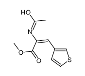 methyl 2-acetamido-3-thiophen-3-ylprop-2-enoate